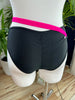 SHORT ZAPPED BLACK PINK NEON OUTLET -40%