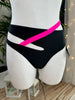 SHORT ZAPPED BLACK PINK NEON OUTLET -40%