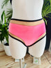SHORT BOSS MAMMA PINK VELVET FINISH OUTLET -25%