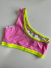 TOP SUGARFREE BABY PINK NUDE MESH YELLOW NEON FINISH OUTLET -35%