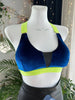 TOP KIM ROYAL BLUE VELVET LEATHER MAT YELLOW RUBBER -35%