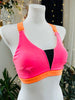 TOP KIM BARBIE PINK VELVET WITH ORANGE RUBBER OUTLET -35%