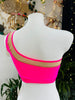 TOP SUGARFREE NEON PINK ECONYL PINK RUBBER OUTLET -35%