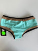 SHORT BOSS MAMMA MINT BLACK TRIM NUDE MESH OUTLET