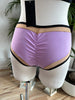 SHORT BOSS MAMMA PURLE PONY NUDE MESH BLACK FINISH OUTLET
