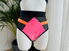 EMPIRE BABY PINK VELVET AND ORANGE FINISH OUTLET -30%