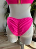 SHORT ARUBA LOW/HIGH PINK NEON ECONYL OUTLET -20%