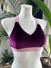 TOP LARA PLUME VELVET PINK RUBBER OUTLET -35%
