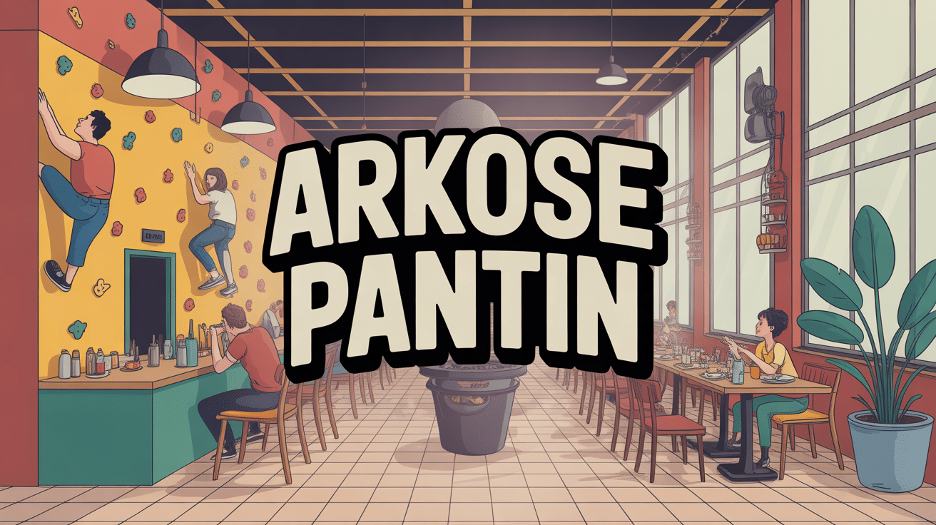 arkose pantin espace escalade restaurant ambiance conviviale