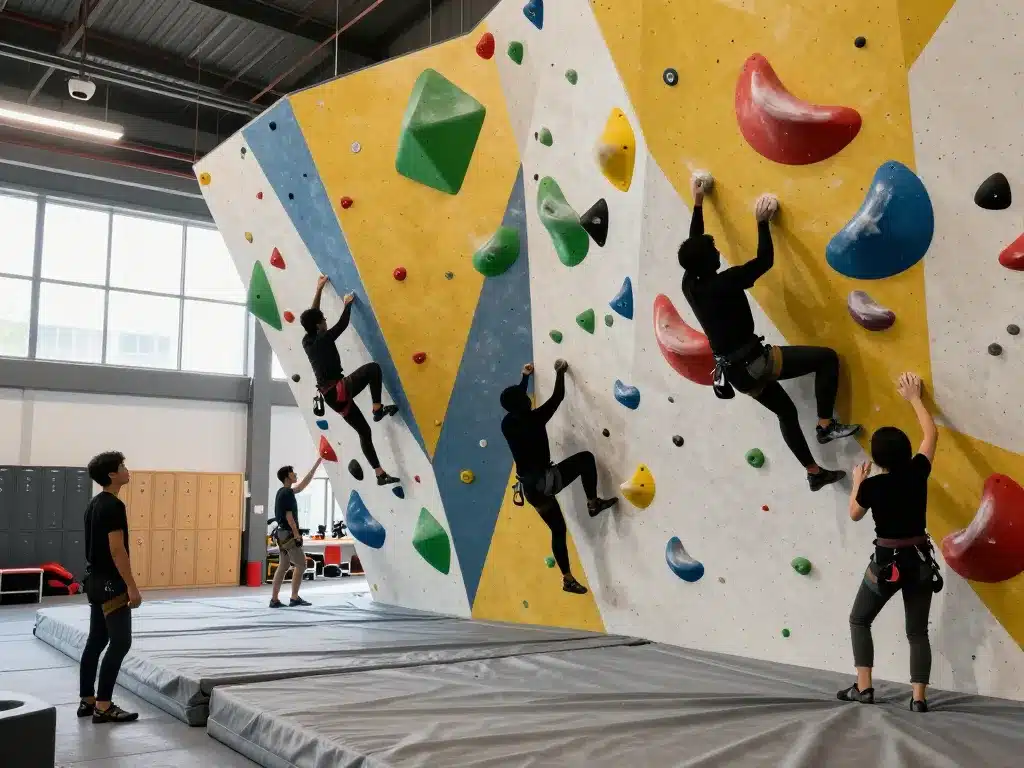 arkose pantin mur escalade niveaux tarifs