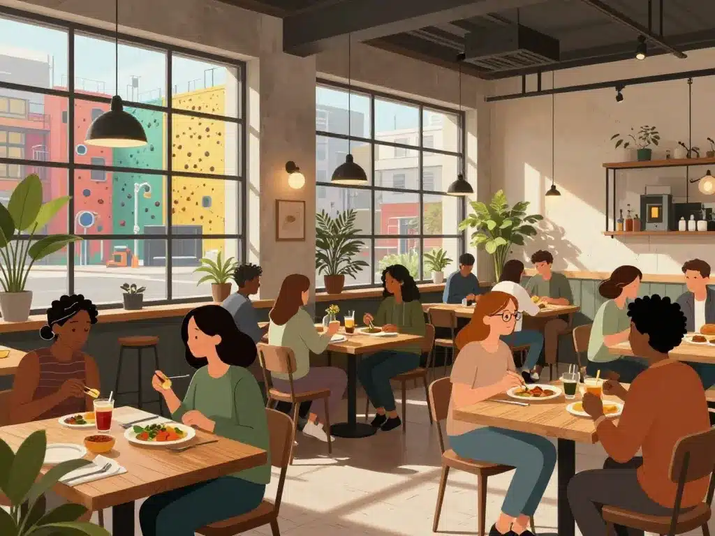 arkose pantin restaurant ambiance lieu vie