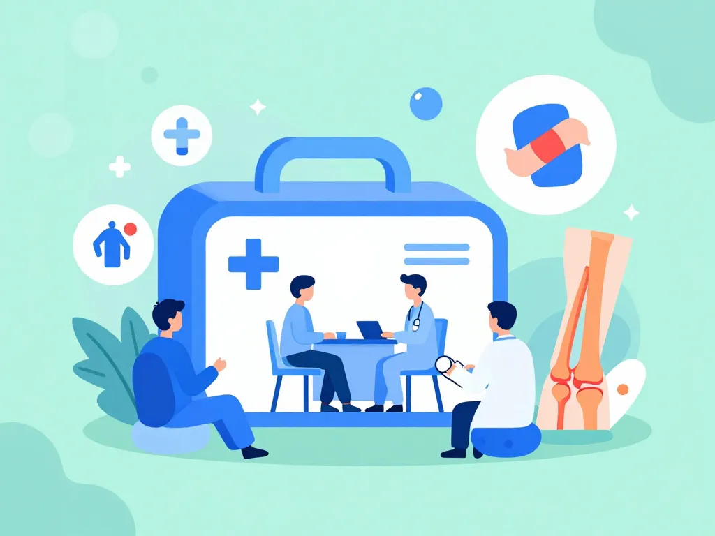 Illustration des usages de la cortésine avec patients et médecins