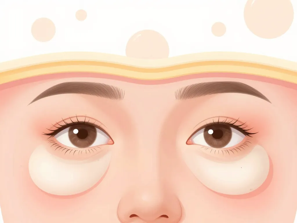 Crème anti poche yeux avis illustration poches sous les yeux