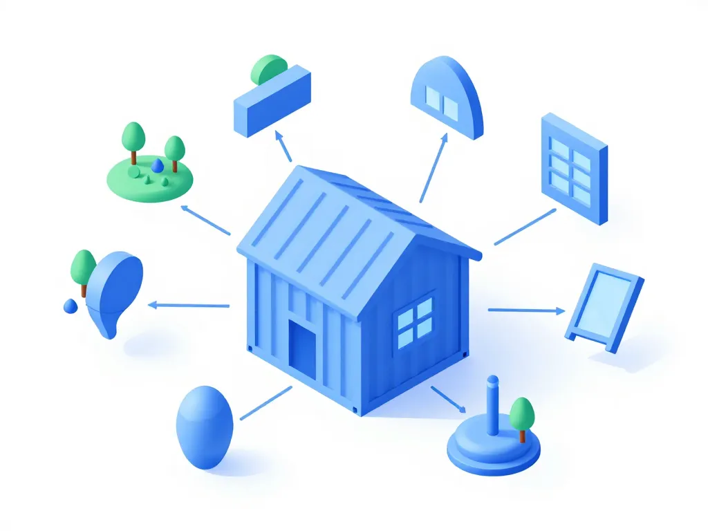 diagramme maison conteneurs prix facteurs