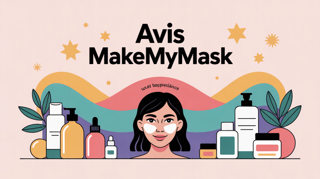 makemymask avis chevelure soins vectoriel personnalisé