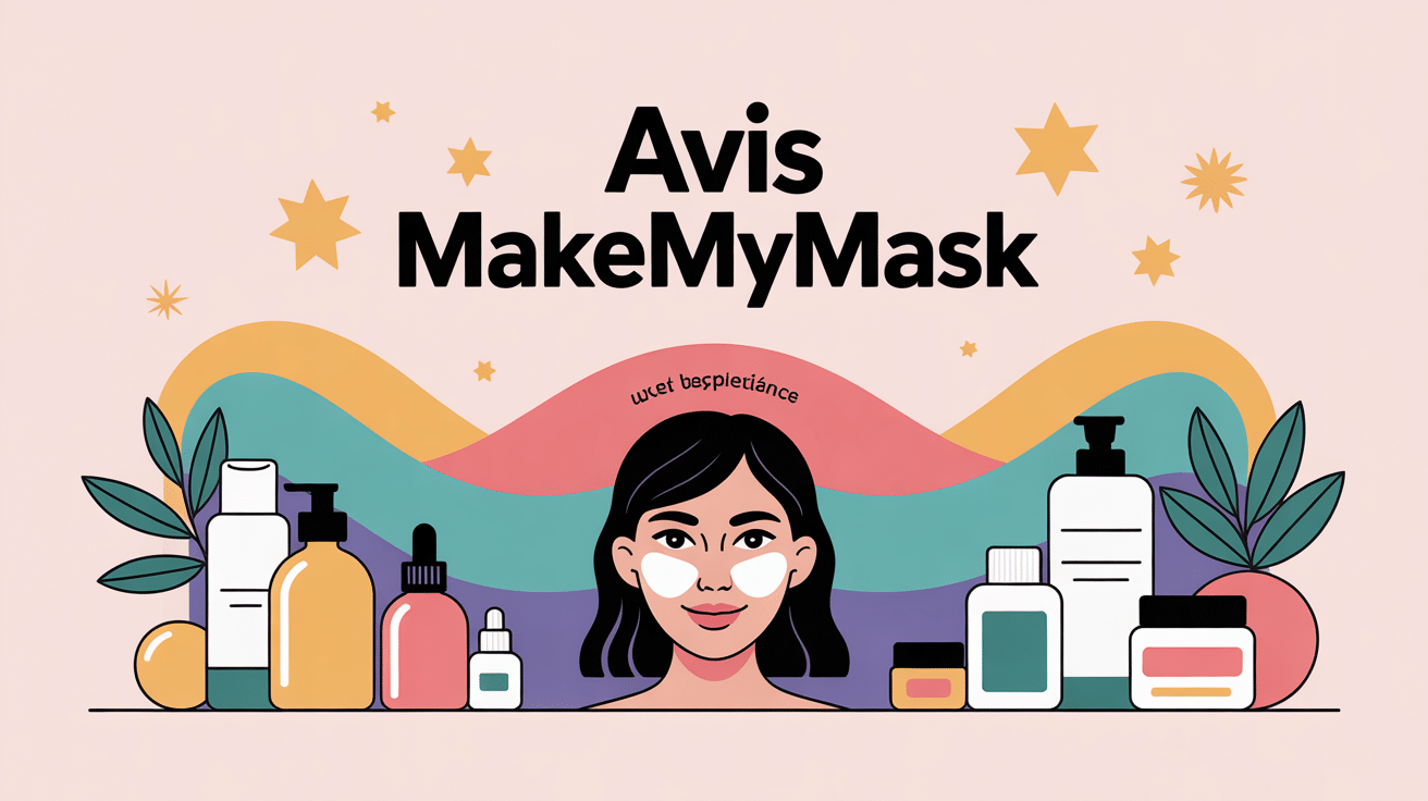 makemymask avis chevelure soins vectoriel personnalisé