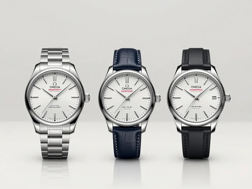 scene produit omega seamaster aqua terra master variantes design