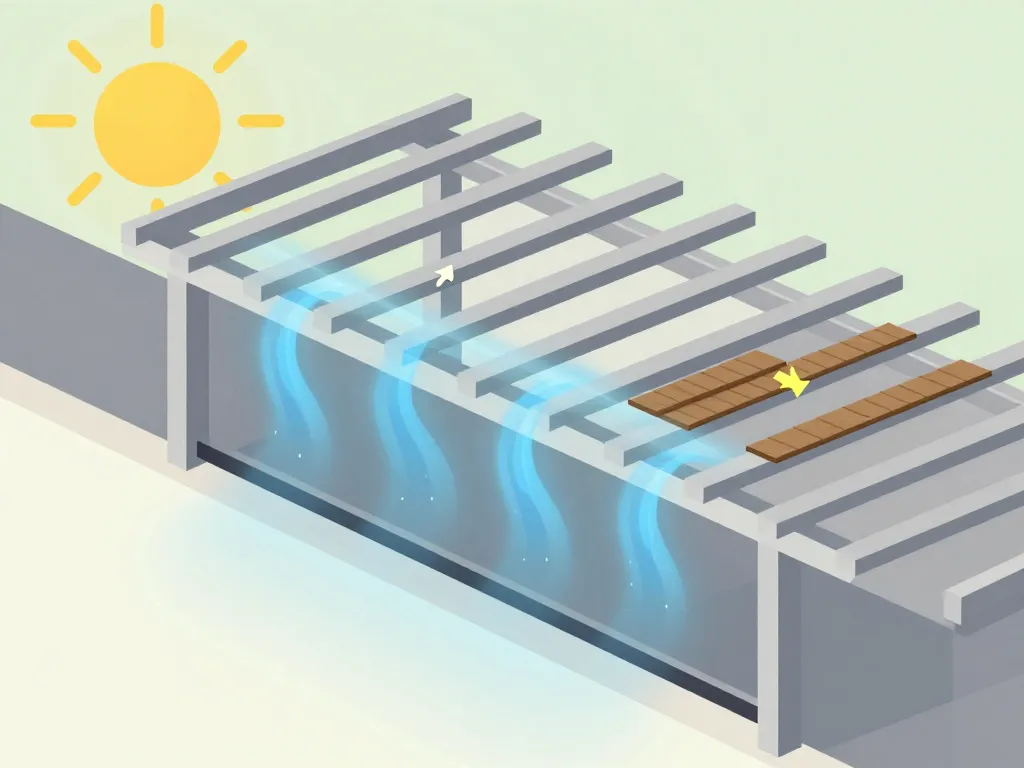 schema toiture pergola bioclimatique lames orientables