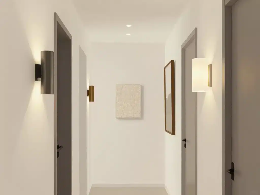 Déco appliques murales pour couloir différents styles