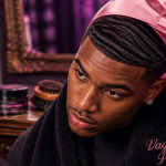 360 wave coiffure homme avec durag