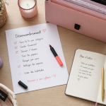 aide rangement maison table rangée checklist