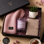 cadeaux femme originaux coffret cadeau flat lay