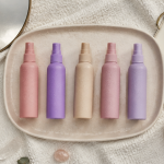 meilleure eau thermale visage flacons sur serviette