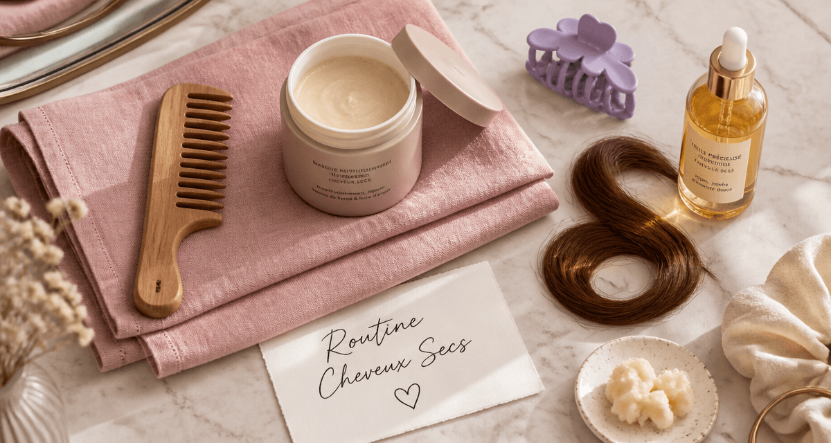 peut on appliquer un masque sur cheveux secs sur table de salle de bain
