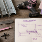 plafond autoportant distance montants outils