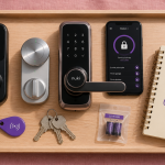 serrure connectée prix différents modèles et accessoires