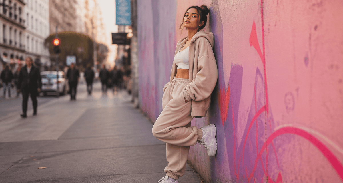 survetement tendance femme oversize urbain