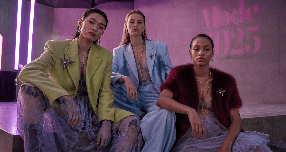 Tendance mode 2025 podium tailleurs couleurs
