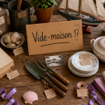 vide maison 17 table objets charente maritime