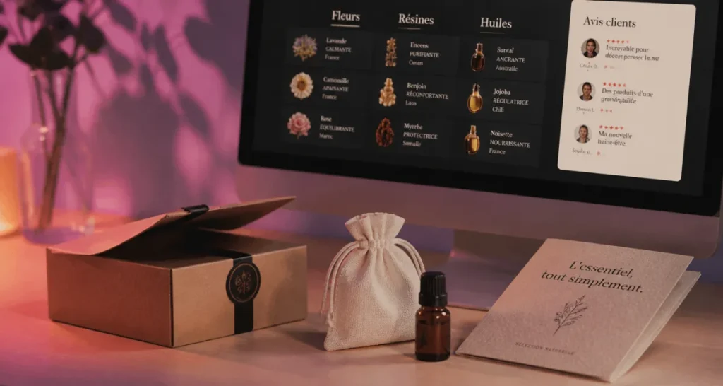 avis sur mama kana boutique cbd en ligne : colis CBD discret sur bureau