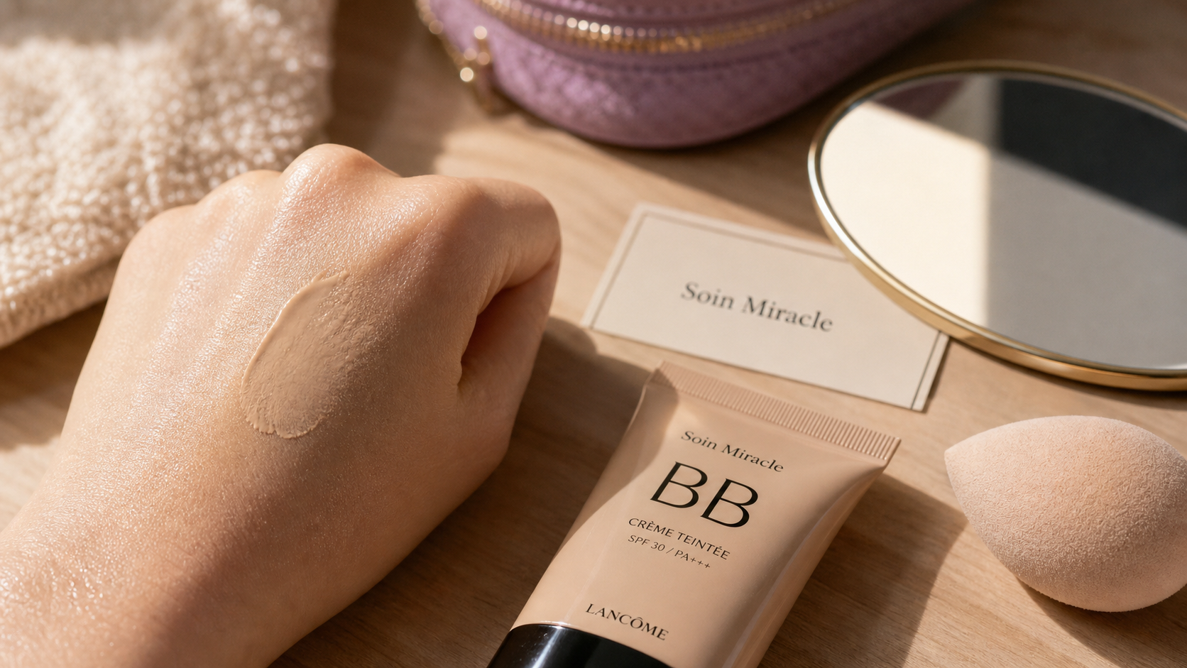 bb crème garnier avis : tube 5-en-1 et application sur peau