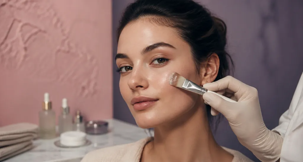 c est quoi un peeling chimique appliqué par dermatologue