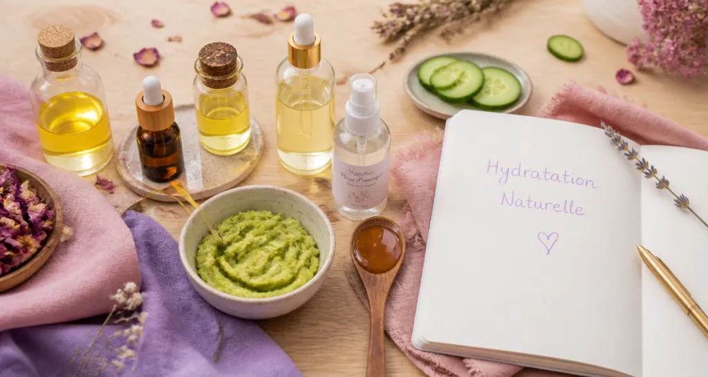 comment hydrater sa peau sans crème huiles végétales et ingrédients naturels