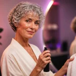 Coupe cheveux frisés courts femme 60 ans, cheveux courts boucles brillantes