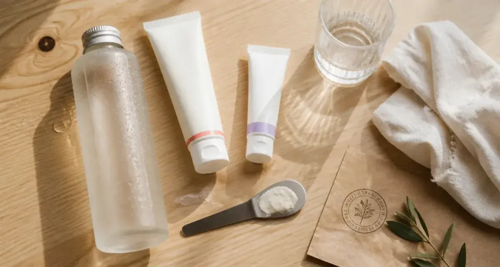 eau thermale jonzac avis : flacon bio sur peau réactive, composition analysée