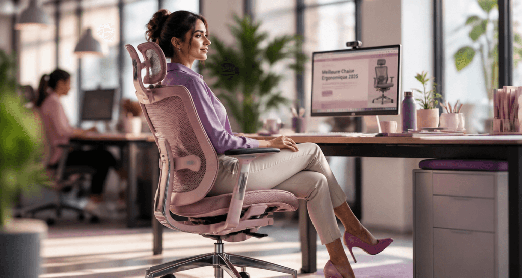 meilleure chaise ergonomique 2025 femme bureau