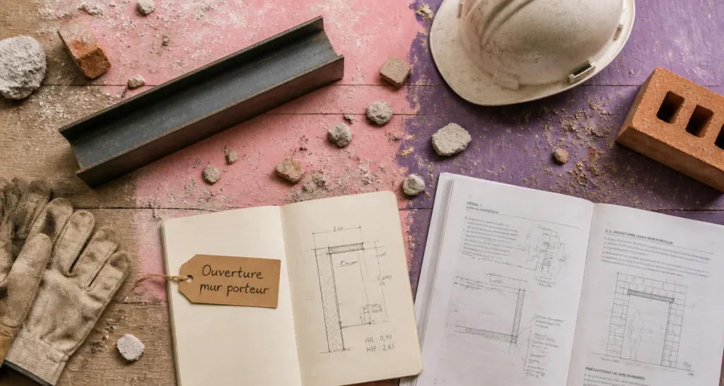 atelier rénovation mur porteur IPN prix