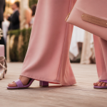 quelle chaussure avec une combinaison pour un mariage sandales talons