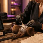 Soin cheveux coiffeur en salon : protocole expert