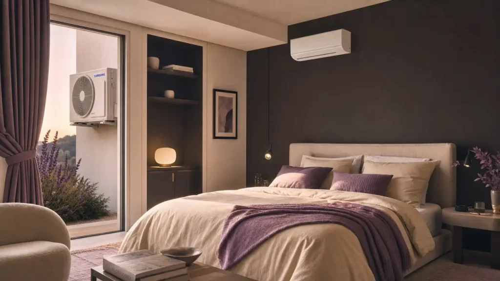 Climatisation chambre silencieuse pour rafraîchir la nuit sans bruit