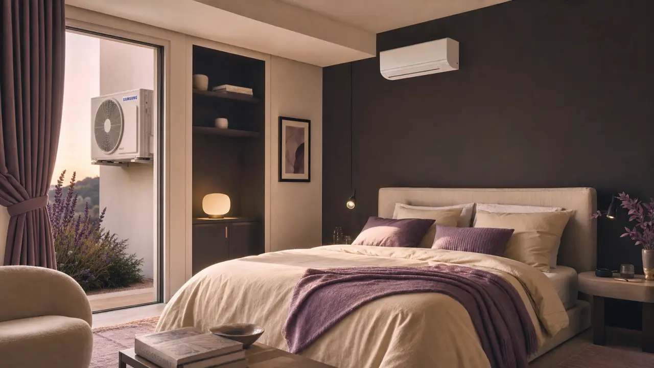 Climatisation chambre silencieuse pour rafraîchir la nuit sans bruit
