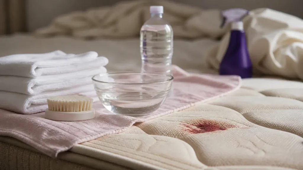 Tache de sang sur matelas : 5 méthodes pour nettoyer sans abîmer votre literie
