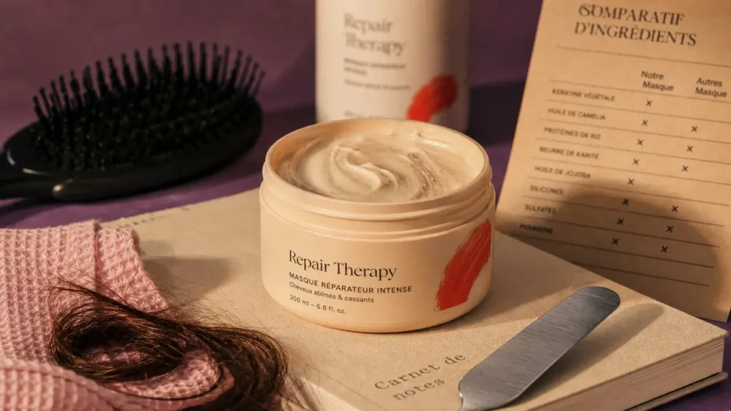 Daniakof masque cheveux avis, composition clean pour cheveux abîmés