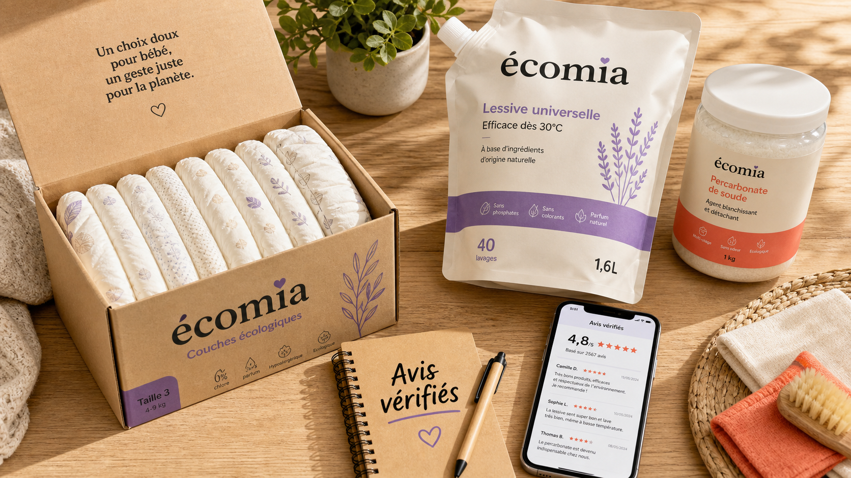 La Marque en moins avis couches : composition et abonnement à vérifier