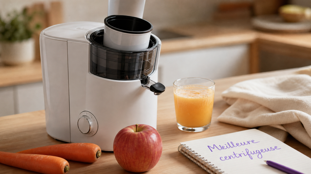 Meilleure centrifugeuse en cuisine, jus frais