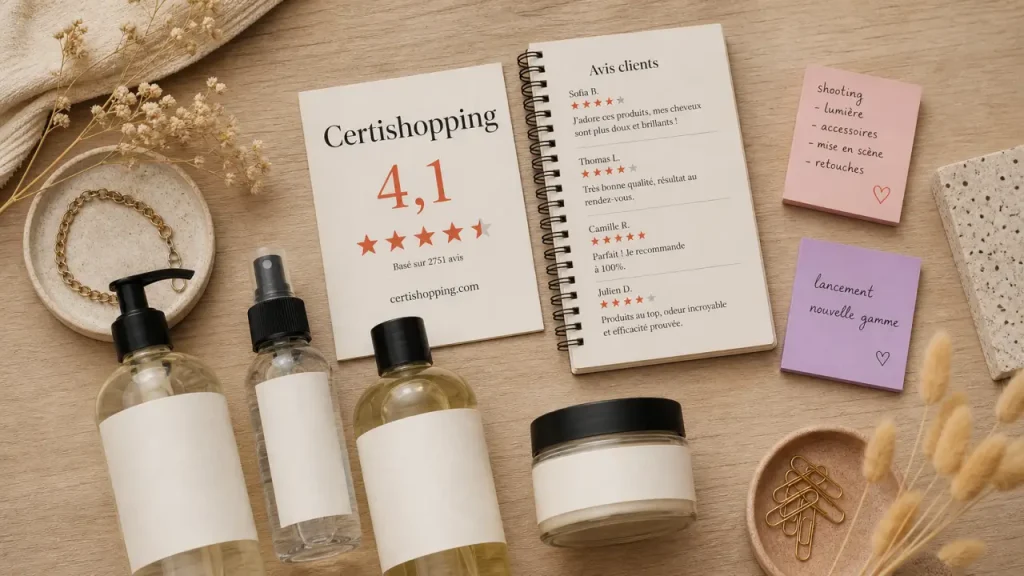 naila store avis : soins capillaires et carte Certishopping 4,1
